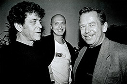 Lou Reed, Jan Mecháček a Václav Havel
