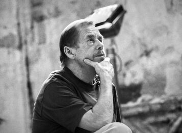 Václava Havel v Pražské křižovatce, 2009. Zdroj: Oldřich Škácha / Knihovna Václava Havla